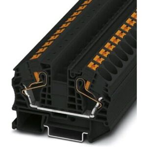 Phoenix Contact 3212145 Terminalblock - Push-In, Schwarz - 2 Anschlüsse Phoenix Contact 3212145 Terminalblock - Push-In, Schwarz - 2 Anschlüsse