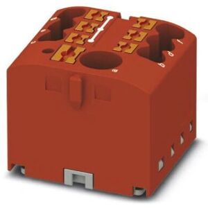 Phoenix Contact PTFIX 6/6X2,5-G RD Terminal Block - Voltage 500V, Red Phoenix Contact PTFIX 6/6X2,5-G RD Terminal Block - Voltage 500V, Red