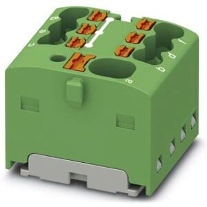Phoenix Contact 1047470 Terminal Block - Green, 4/6/12/18 Ports - Electrical Distribution Phoenix Contact 1047470 Terminal Block - Green, 4/6/12/18 Ports - Electrical Distribution