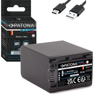 Batterie Patona Sony NP-FV100 - 3090mAh - Noir - Alimentation pour Caméra - Publicité Batterie Patona Sony NP-FV100 - 3090mAh - Noir - Alimentation pour Caméra - Publicité