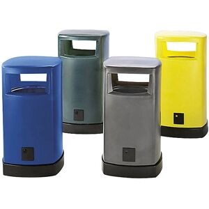 Kaiserkraft Contenedor de residuos verde - 80L - Exterior Kaiserkraft Contenedor de residuos verde - 80L - Exterior