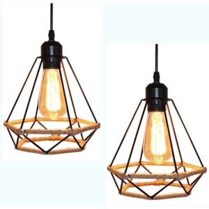 NORCKS Vintage Industrial Pendant Lamp - E27 Metal Ceiling Light for Restaurant Bar NORCKS Vintage Industrial Pendant Lamp - E27 Metal Ceiling Light for Restaurant Bar