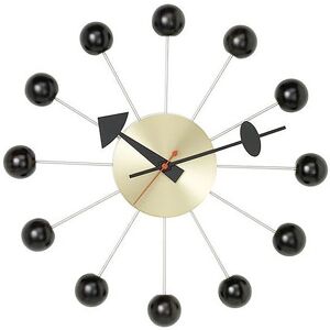Vitra George Nelson Ball Wanduhr - Schwarz - 33cm Vitra George Nelson Ball Wanduhr - Schwarz - 33cm