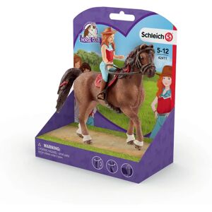 Schleich Hannah & Cayenne Horse Club - Horse Toy Figures Schleich Hannah & Cayenne Horse Club - Horse Toy Figures