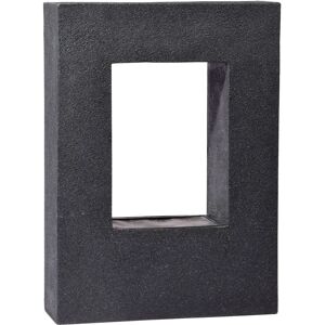 Fuente de Jardín DOBAR con Caja para Plantas - Gris - Poliresina Fuente de Jardín DOBAR con Caja para Plantas - Gris - Poliresina