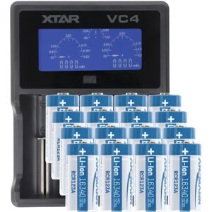 Fenix Wiederaufladbare CR123A Akku & Schnellladegerät - 760mAh Fenix Wiederaufladbare CR123A Akku & Schnellladegerät - 760mAh