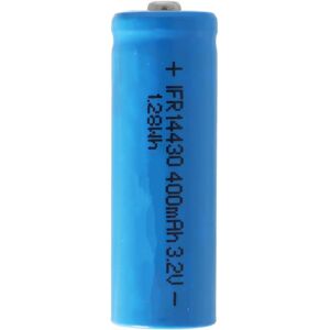 AccuCell IFR 14430 - 400 mAh Lithium IJzerfosfaat Batterij - Batterijt type AccuCell IFR 14430 - 400 mAh Lithium IJzerfosfaat Batterij - Batterijt type