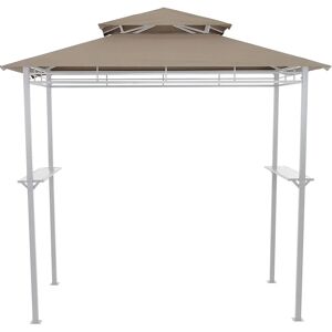 Siena Garden, Paviljoen, Dak BBQ voor Paviljoen, taupe (244 cm, 127 cm) - Paviljoenhoes Siena Garden, Paviljoen, Dak BBQ voor Paviljoen, taupe (244 cm, 127 cm) - Paviljoenhoes