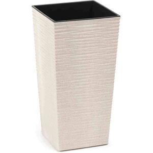 SIENA GARDEN ECO Nizza Pflanzgefäß - Rechteckig, 30cm, Weiß SIENA GARDEN ECO Nizza Pflanzgefäß - Rechteckig, 30cm, Weiß