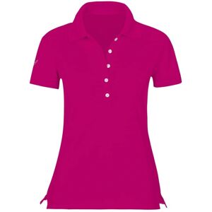 TRIGEMA S - Rosa kortermet poloshirt med krystaller - Poloshirt TRIGEMA S - Rosa kortermet poloshirt med krystaller - Poloshirt