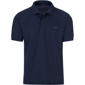TRIGEMA DELUXE Piqué Granatowy Polo - Poloshirt TRIGEMA DELUXE Piqué Granatowy Polo - Poloshirt