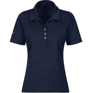 TRIGEMA Navy Baumwoll Kristall Poloshirt - Shirts TRIGEMA Navy Baumwoll Kristall Poloshirt - Shirts