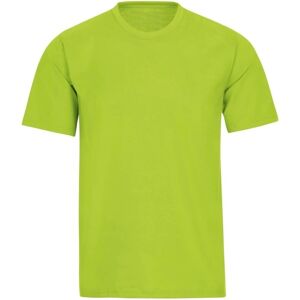 TRIGEMA Heren Gele Katoenen Basic T-Shirt - T-Shirt TRIGEMA Heren Gele Katoenen Basic T-Shirt - T-Shirt