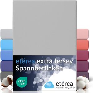 etérea Extra Jersey Spannbettlaken - Atmungsaktiv & Elastisch - 180x200cm etérea Extra Jersey Spannbettlaken - Atmungsaktiv & Elastisch - 180x200cm