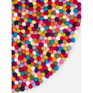 Tapis en boules de feutre multicolore myfelt - Tapis en feutre - Publicité Tapis en boules de feutre multicolore myfelt - Tapis en feutre - Publicité