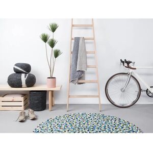 Tapis en Laine Multicolore Fritz de myfelt - Rond, 90cm - Publicité Tapis en Laine Multicolore Fritz de myfelt - Rond, 90cm - Publicité