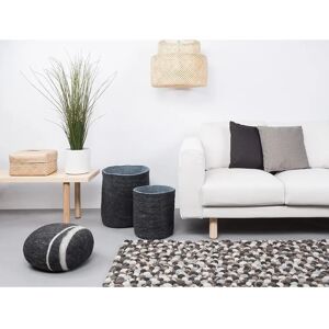 Tapis en laine Hardy de myfelt - Carré, Gris, Écologique - Tapis - Publicité Tapis en laine Hardy de myfelt - Carré, Gris, Écologique - Tapis - Publicité