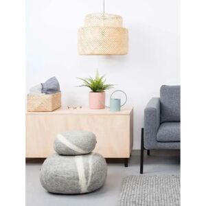 myfelt Carl S Coussin gris clair chiné - Coussin - Publicité myfelt Carl S Coussin gris clair chiné - Coussin - Publicité