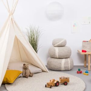 myfelt Béla Filz-Kieselstein - Pouf / Coussin - Publicité myfelt Béla Filz-Kieselstein - Pouf / Coussin - Publicité