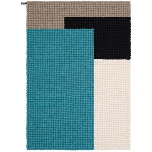 Tapis Cube en Laine Turquoise myfelt - Tapis - Publicité Tapis Cube en Laine Turquoise myfelt - Tapis - Publicité