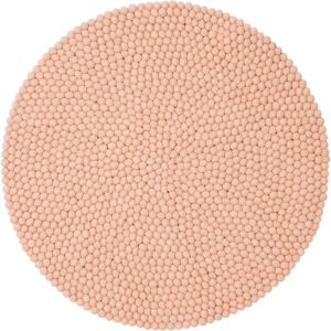 Tapis rond en laine Merle de myfelt - Mosaïque de boules de laine - Publicité Tapis rond en laine Merle de myfelt - Mosaïque de boules de laine - Publicité