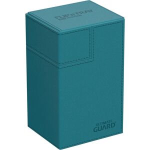Ultimate Guard Petrol Blue Flip'n'Tray 80+ Card Deck Box - Accessories Ultimate Guard Petrol Blue Flip'n'Tray 80+ Card Deck Box - Accessories