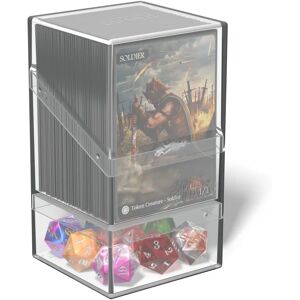 Ultimate Guard Boulder'n'Tray 100+ Clear - Deck Box for Cards Ultimate Guard Boulder'n'Tray 100+ Clear - Deck Box for Cards