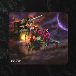 Tapis de souris He-Man et Battle Cat - Masters of the Universe - 25x22cm - Publicité Tapis de souris He-Man et Battle Cat - Masters of the Universe - 25x22cm - Publicité