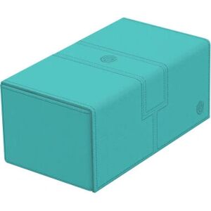 Ultimate Guard Lagoon Microfiber Card Box - 2 Compartments - Xenoskin Ultimate Guard Lagoon Microfiber Card Box - 2 Compartments - Xenoskin
