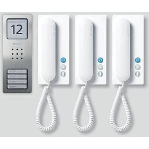 Siedle Siedle Set CA 812-3 E/W Acier Inoxydable - Système d'interphone vidéo - Publicité Siedle Siedle Set CA 812-3 E/W Acier Inoxydable - Système d'interphone vidéo - Publicité