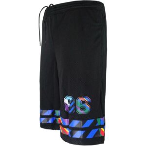 Puma 570452 01 Black Mesh Basketball Shorts - Short Puma 570452 01 Black Mesh Basketball Shorts - Short