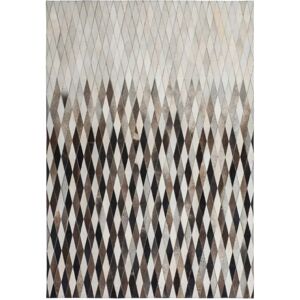 Kayoom UMIK8-80-150 Leder-Teppich - Modern Patchwork - 80x150cm Kayoom UMIK8-80-150 Leder-Teppich - Modern Patchwork - 80x150cm