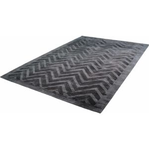 Kayoom Luxe 410 Gris Anthracite - Tapis tissé à la main - 160x230cm - Publicité Kayoom Luxe 410 Gris Anthracite - Tapis tissé à la main - 160x230cm - Publicité