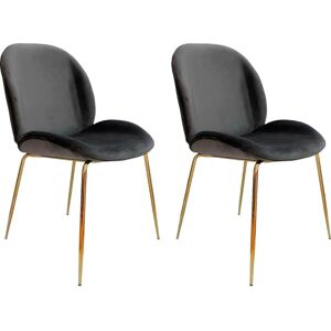KAYOOM Charlize 110 Moderner Samt Esszimmerstuhl-Set - Stuhl KAYOOM Charlize 110 Moderner Samt Esszimmerstuhl-Set - Stuhl