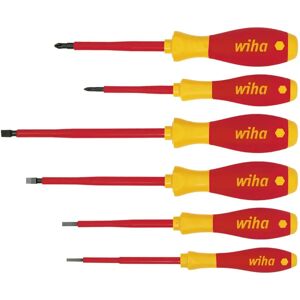 Wiha 00833 Soft Finish Electric Screwdriver Set - Slotted - 6 Pieces Wiha 00833 Soft Finish Electric Screwdriver Set - Slotted - 6 Pieces