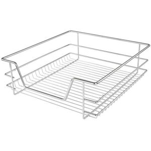 Zestaw 4 Szuflad Rozsuwanych Chromowanych 50cm - Jago Zestaw 4 Szuflad Rozsuwanych Chromowanych 50cm - Jago