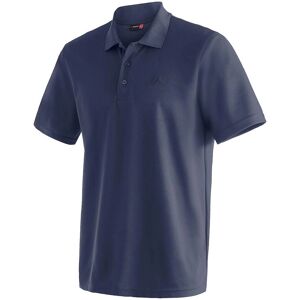 Maier Sports Ulrich Blauw Korte Mouwen Polo voor Wandelen & Vrije Tijd Maier Sports Ulrich Blauw Korte Mouwen Polo voor Wandelen & Vrije Tijd