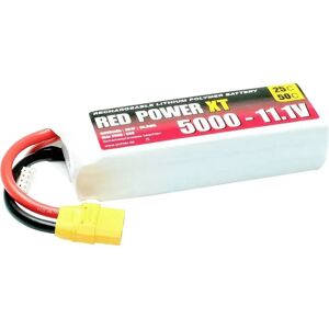 Red Power 11,1V 5Ah 25C Lithium-Polymer Akku - Batteriepaket Red Power 11,1V 5Ah 25C Lithium-Polymer Akku - Batteriepaket