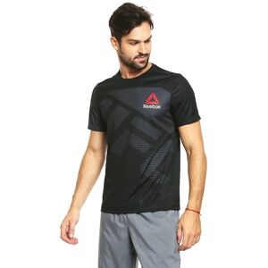 Reebok Mens UFC FK Blank Jersey - Black - T-Shirt Reebok Mens UFC FK Blank Jersey - Black - T-Shirt