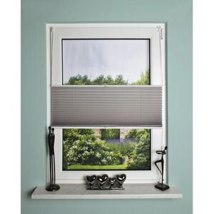 HOME WOHNIDEEN NOLAN Graues Plissee - Rollos & Sonnenschutz HOME WOHNIDEEN NOLAN Graues Plissee - Rollos & Sonnenschutz