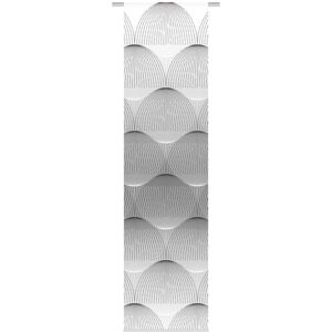 HOME WOHNIDEEN BENARI Curtain 245cm grey HOME WOHNIDEEN BENARI Curtain 245cm grey