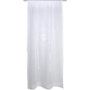 HOME WOHNIDEEN Alegra White Linen Curtain - Window & Door Decor HOME WOHNIDEEN Alegra White Linen Curtain - Window & Door Decor