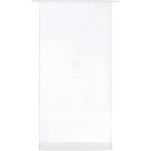 Home WOHNIDEEN Alegra White Door Curtain - Handcrafted Polyester Home WOHNIDEEN Alegra White Door Curtain - Handcrafted Polyester