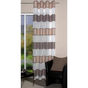 Cortina HOME WOHNIDEEN Talwer - Jacquard, 140x175 cm, Marrón Cortina HOME WOHNIDEEN Talwer - Jacquard, 140x175 cm, Marrón
