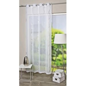 Home WOHNIDEEN "LOOPY" Silber Gardine - Voile, 140x245 cm Home WOHNIDEEN "LOOPY" Silber Gardine - Voile, 140x245 cm