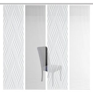 Vision S 4er Set Welle Schiebegardine - Raumteiler Vision S 4er Set Welle Schiebegardine - Raumteiler