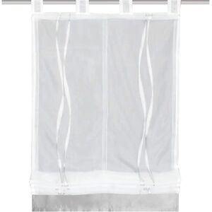 HOME WOHNIDEEN YLVI Silver Transparent Raffrollo - Raffrollo HOME WOHNIDEEN YLVI Silver Transparent Raffrollo - Raffrollo