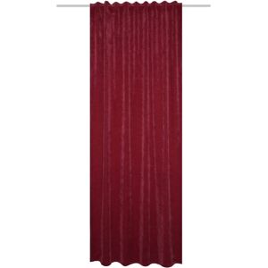 Cortina Home Basics WOLLY - Chenille 140x135cm - Rojo Cortina Home Basics WOLLY - Chenille 140x135cm - Rojo