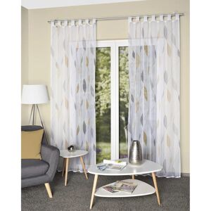 HOME WOHNIDEEN PAOLO Transparenter Gelber Vorhang - Gardine HOME WOHNIDEEN PAOLO Transparenter Gelber Vorhang - Gardine