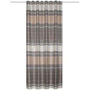 Cortina beige HOME WOHNIDEEN ANOUK - Moderno patrón 140cm Cortina beige HOME WOHNIDEEN ANOUK - Moderno patrón 140cm